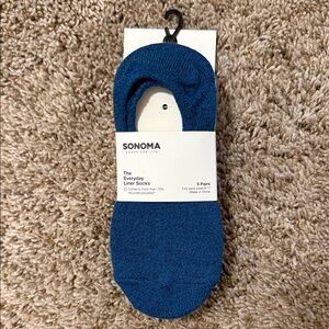 Sonoma 5 Pairs The Everyday Liner Socks